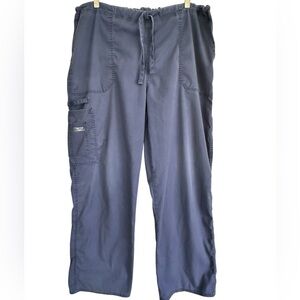 Cherokee Navy Cargo Scrub Pants Size L